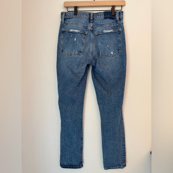 Abercrombie & Fitch Distressed Mid Rise Boyfriend Jeans - Size 2 - Picture 6 of 6